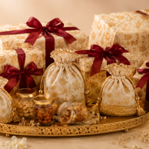 Golden Celebration Tray